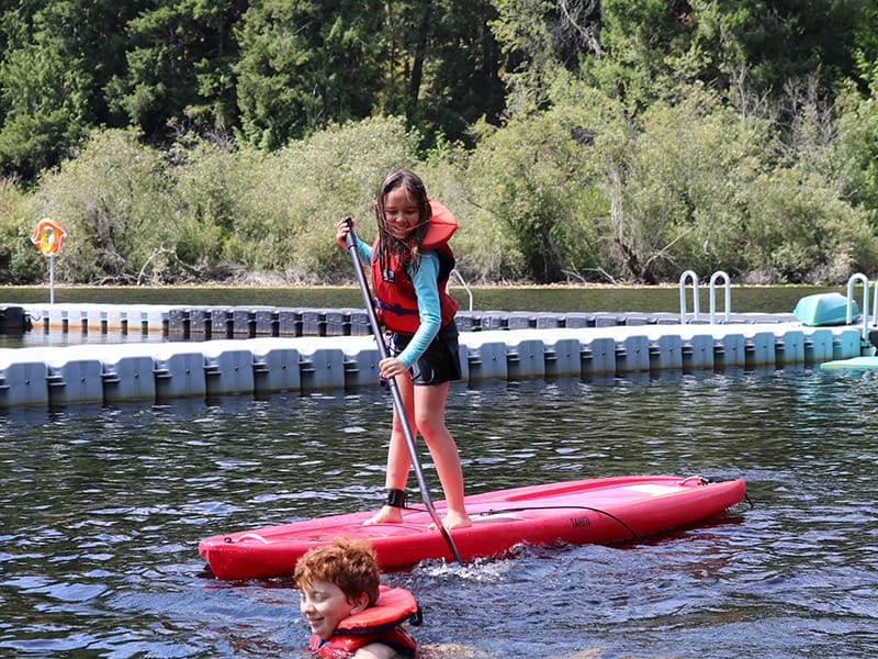 Paddle boarding camps for kids