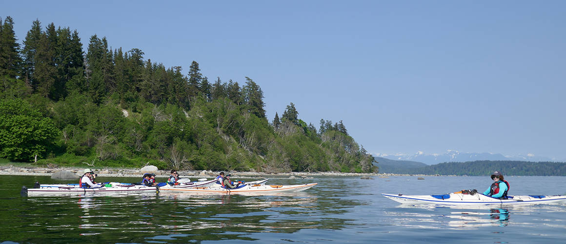 Victoria BC youth kayaking lessons