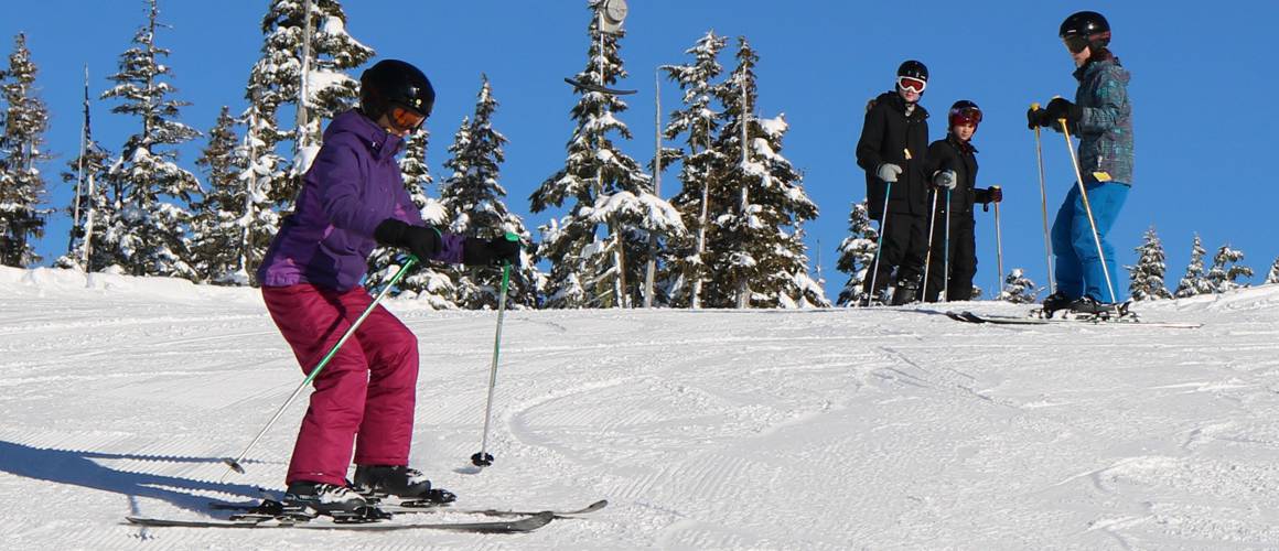 Mount Cain beginner ski program