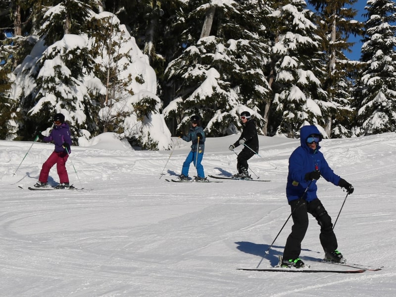 Vancouver Island teen ski lessons