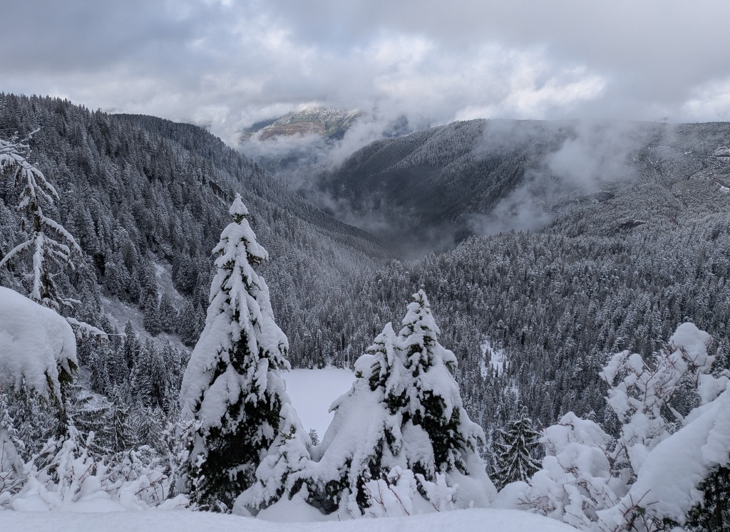 Hiking around sooke hills