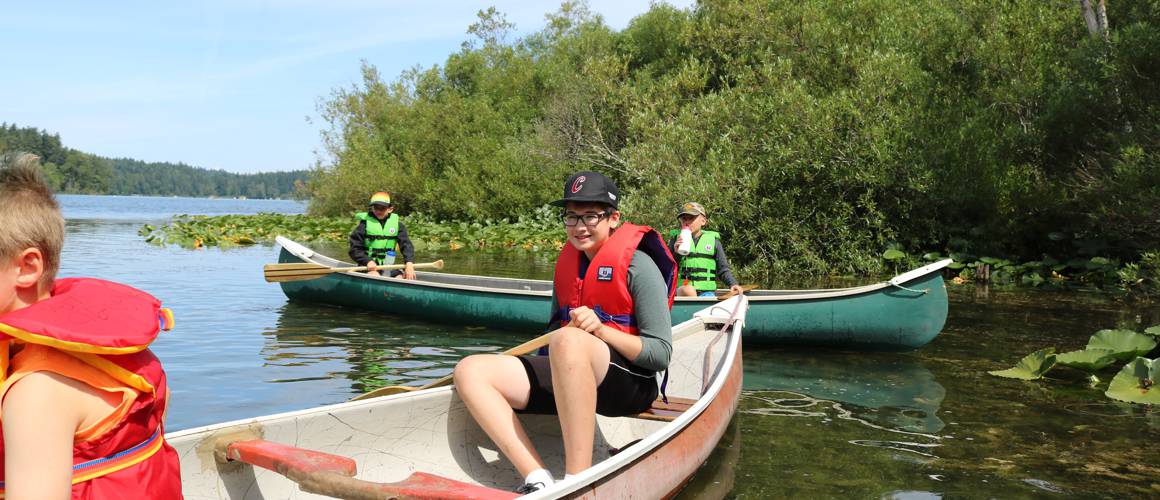 Wilderness canoeing summer camps for teens